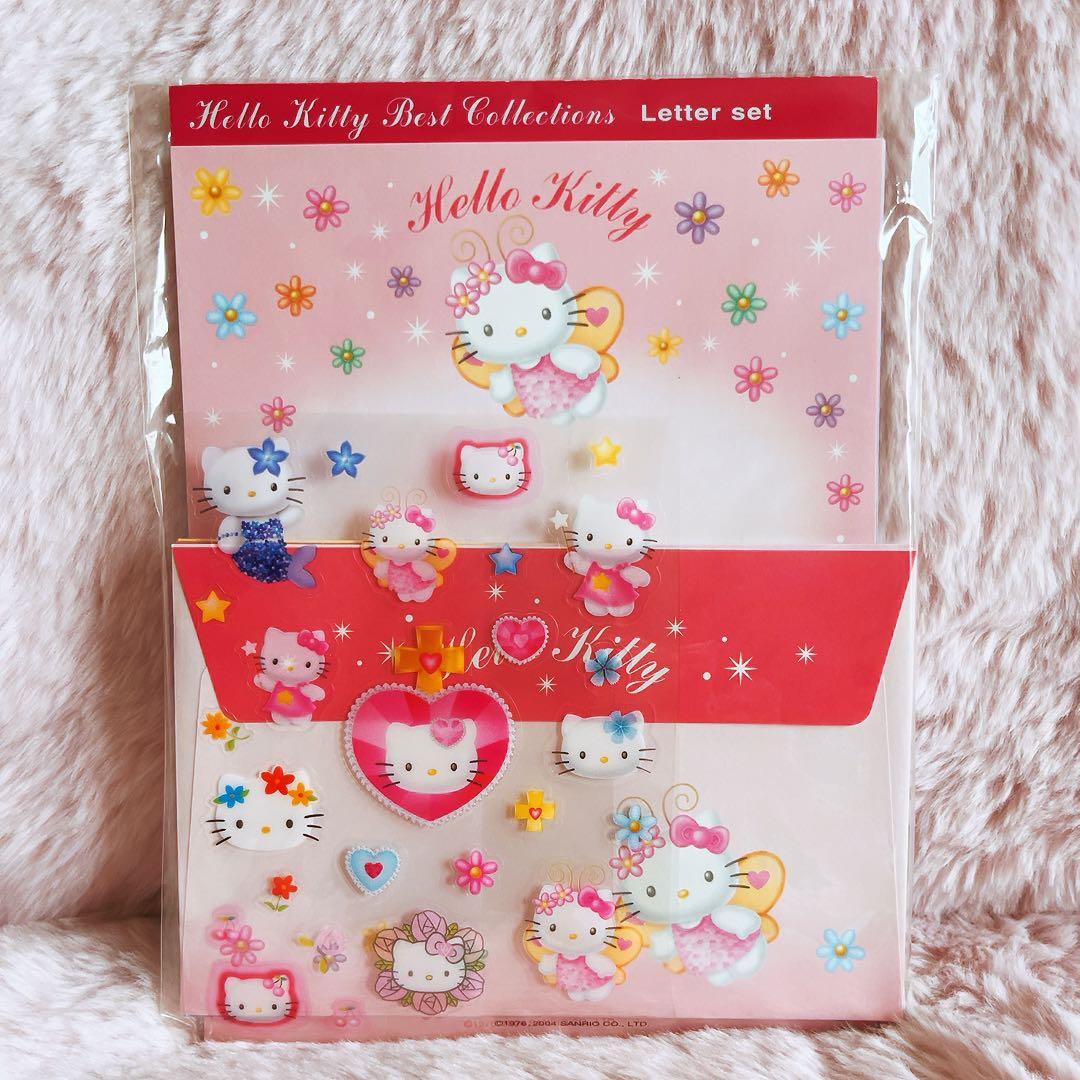 希少レア　ハローキティ　エンジェル　フェアリー　レターセット　2004 サンリオ