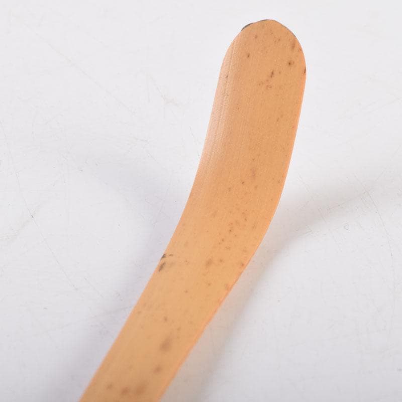 茶道具　影林宗篤作　茶杓　銘「丹頂」　前大徳　福本積應書付　共筒共箱　V8689