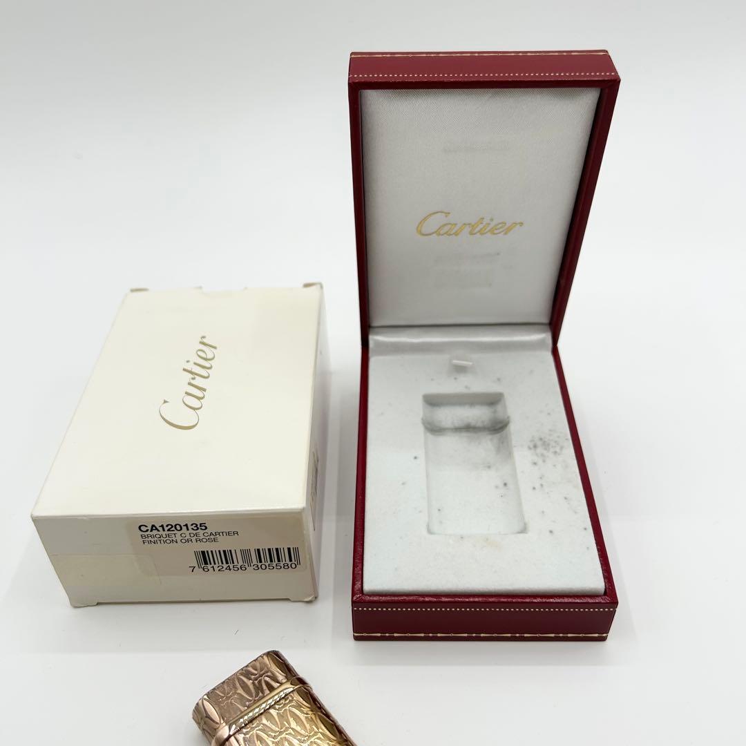 Cartier カルティエ ガスライター ピンクゴールド CA120135