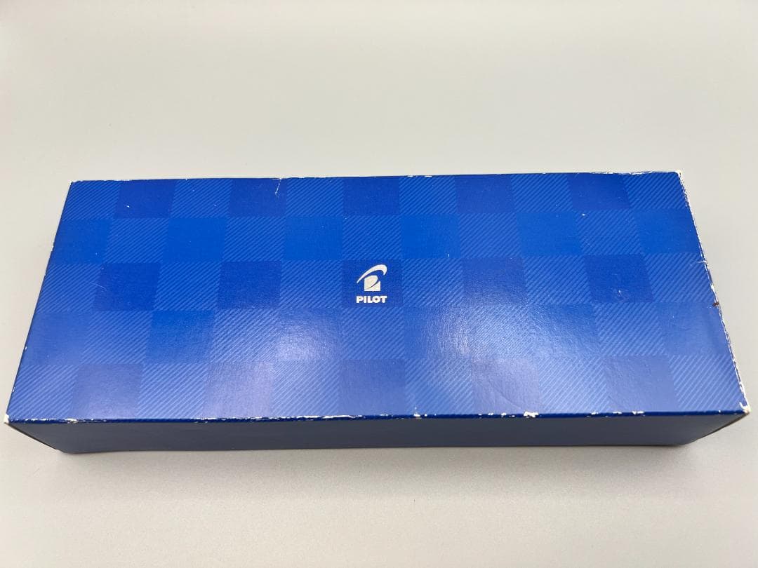 PILOT パイロット 万年筆 カスタム ブルーマーブル F ペン先 14K