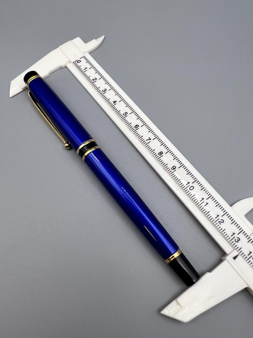 PILOT パイロット 万年筆 カスタム ブルーマーブル F ペン先 14K