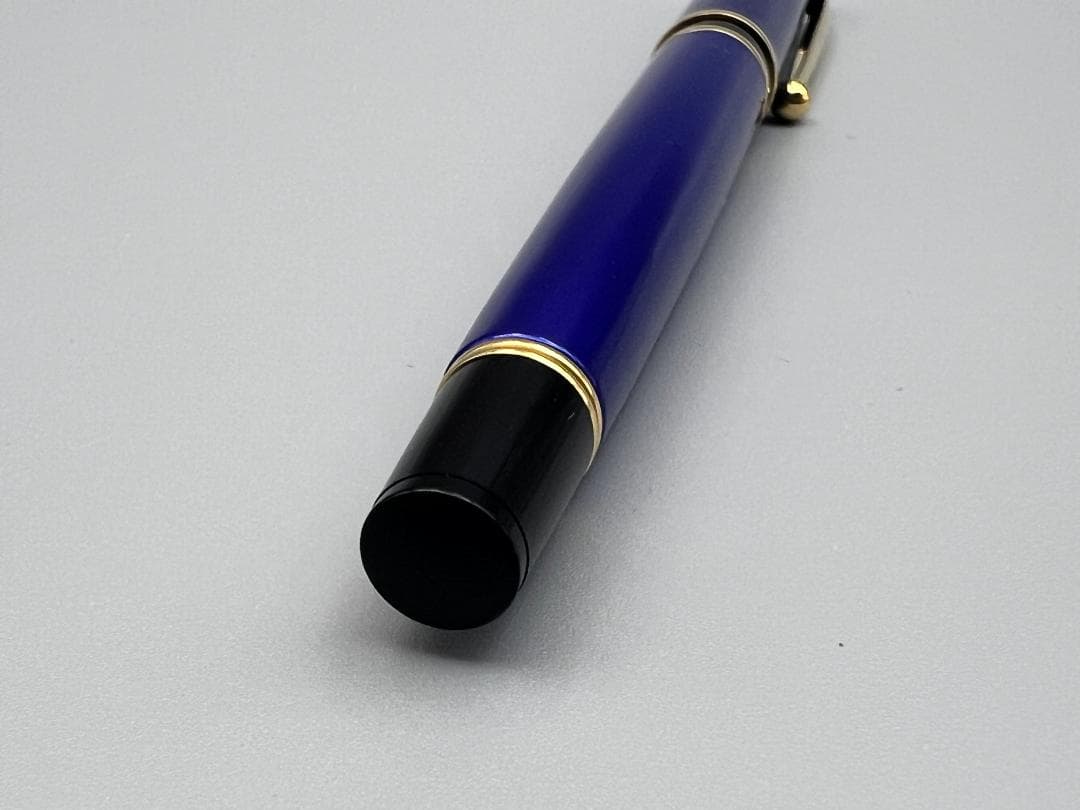 PILOT パイロット 万年筆 カスタム ブルーマーブル F ペン先 14K