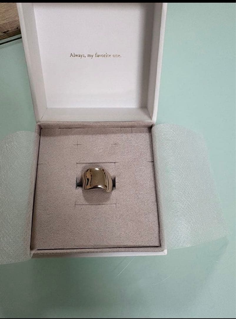 後2日で販売停止！ete ロウボールド　リング　9号