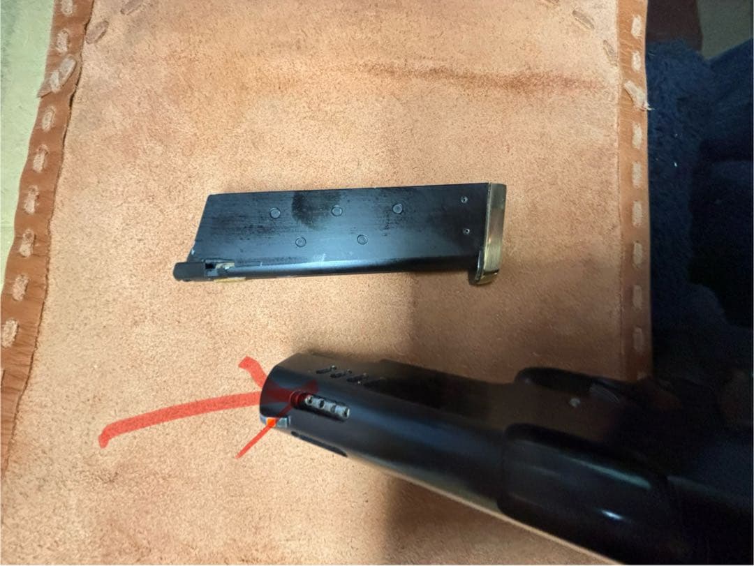 ガスガンwaガルシアHW樹脂製