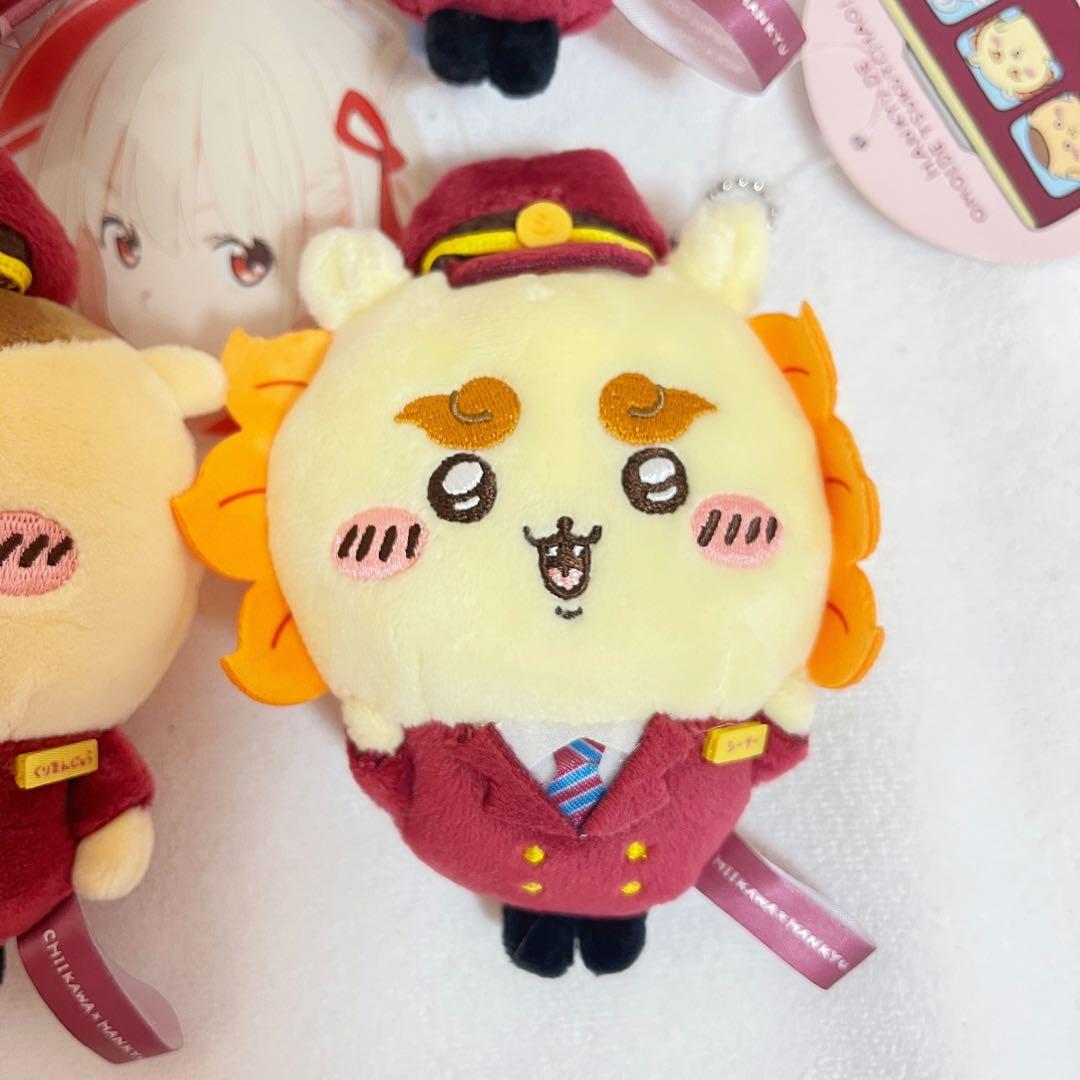 ちいかわ　阪急電車マスコット　3点セット　くりまんじゅう　シーサー　バラ売り可能