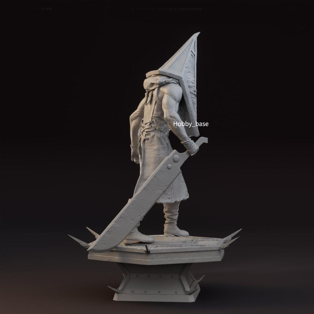 1/8 未塗装未組立 フィギュア ガレージキット 三角頭 サイレントヒル