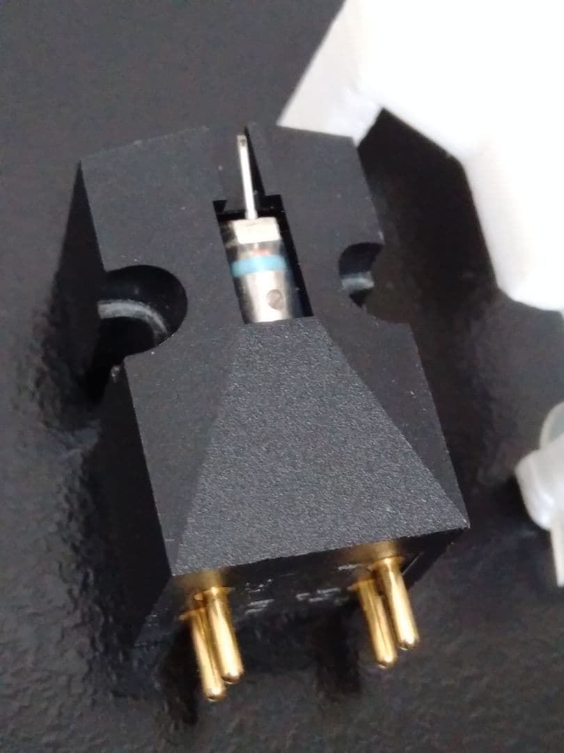 デノン MCカートリッジ DL-103 出音質良好品 ヘッドシェルAT-MG10