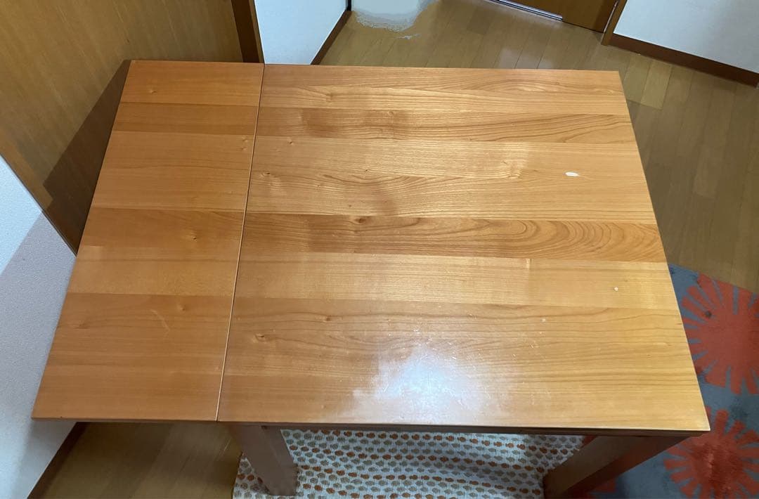 【価格交渉歓迎】unico 伸縮式ダイニングテーブル