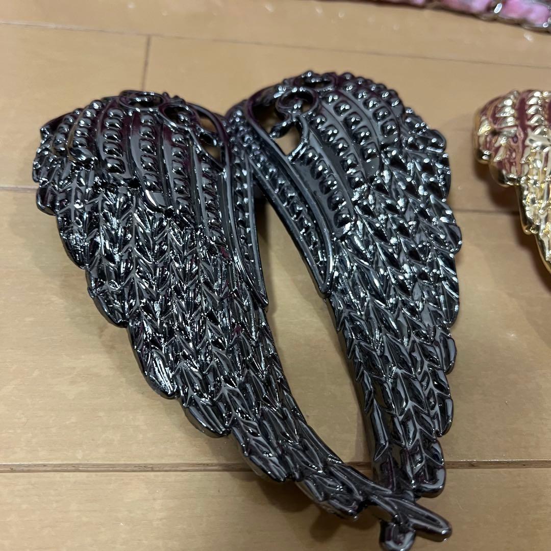 エンジェルシャンパン 空箱×4　フィリコ メタルエンジェルウィング×3