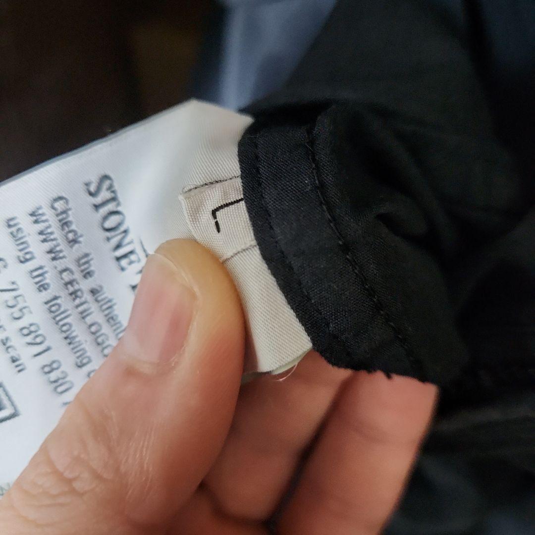 ストーンアイランド ゴーストピース ジャケット ブラック