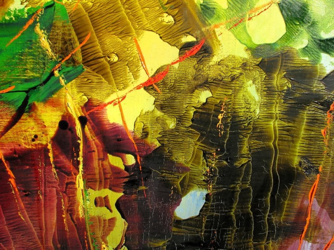 コンテンポラリー作家,大澤哲郎「untitled to-497」F80号アクリル