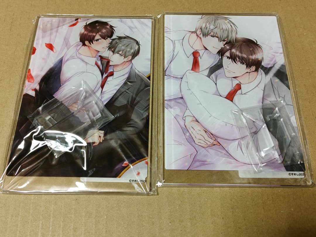 リーマンラブホ男子会　くじメイト　アクスタ　缶バッジ　アクリルプレート