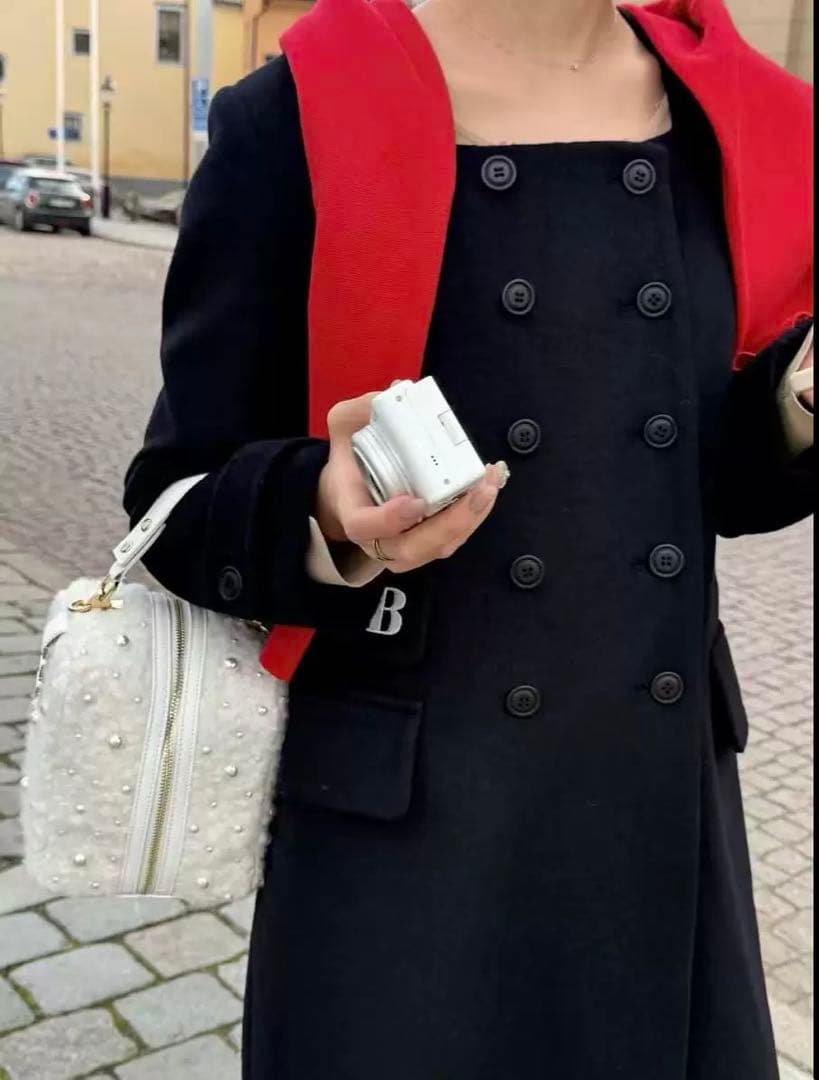 タグ付き新品 bibiy B. CAROL COAT ロングコート ブラック 黒