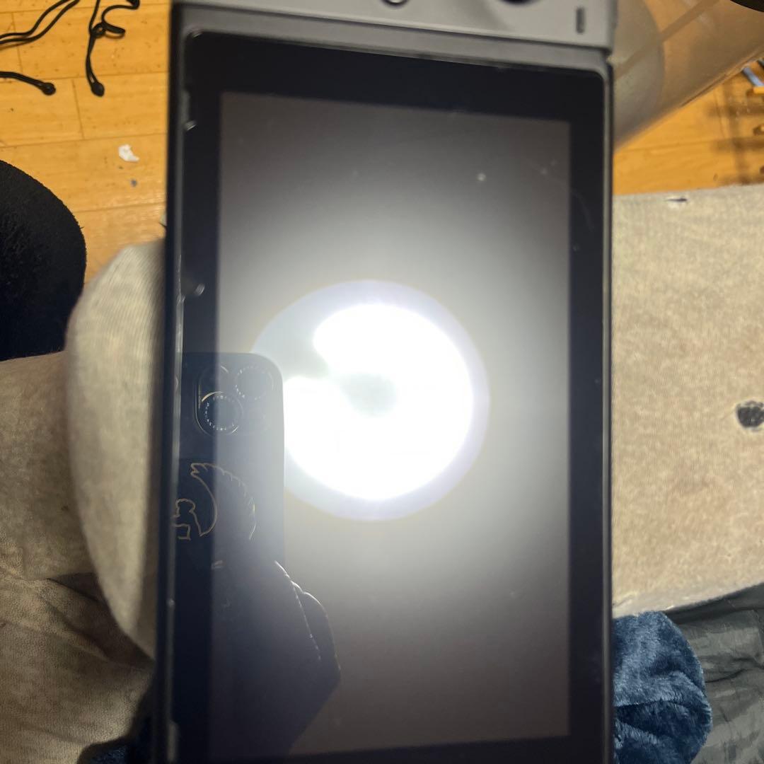 美品 Nintendo Switch 本体 グレー コントローラー付き