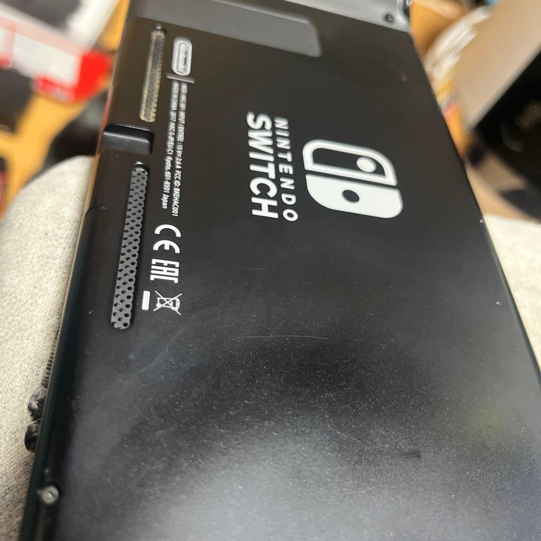 美品 Nintendo Switch 本体 グレー コントローラー付き