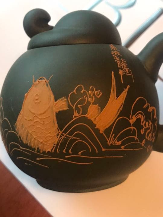 陳法生　中国茶壺　変な急須　滴水