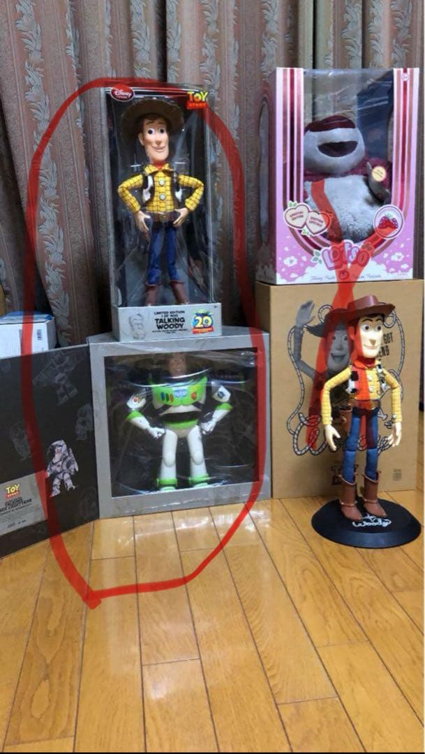 激レア　トイ・ストーリー ウッディ バズ・ライトイヤー フィギュアセット