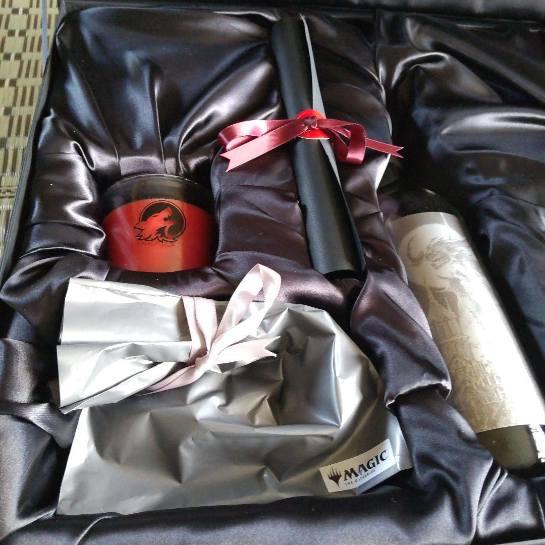 【当選品】MTG 限定 イニストラード 真夜中の狩りPRキット 通知書付グラス等