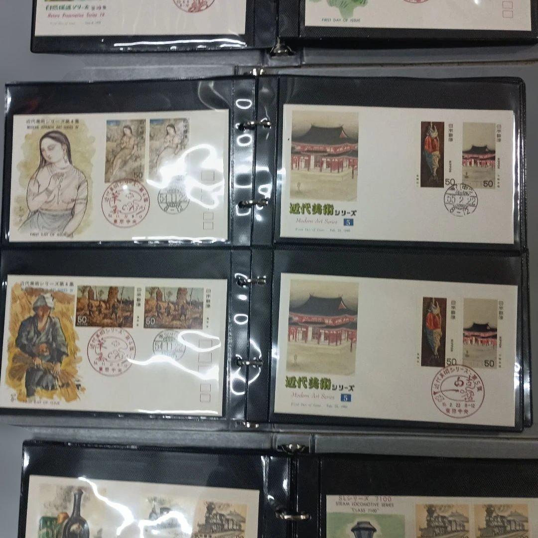 5728）初日カバーの大山　約１０００枚まとめて（アルバム２０冊)