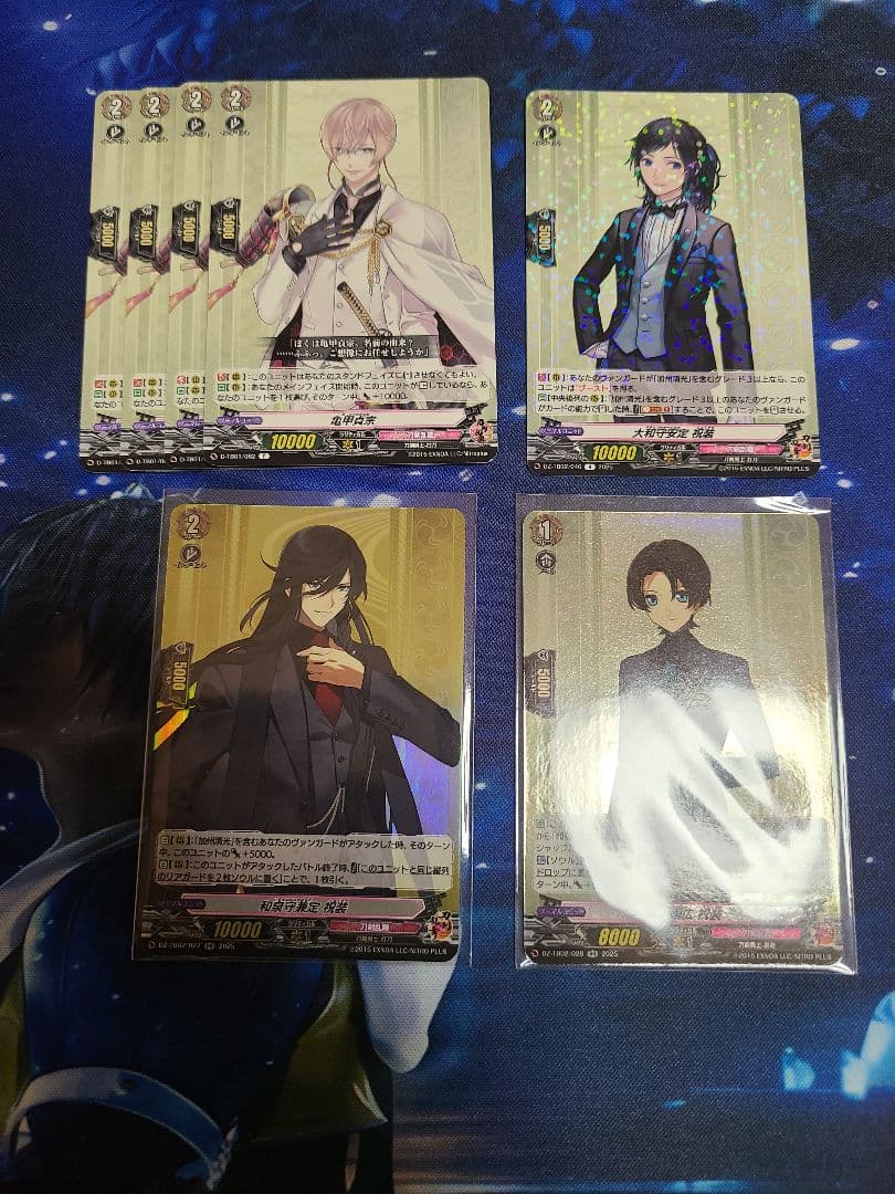 刀剣乱舞　加州清光祝装　デッキ