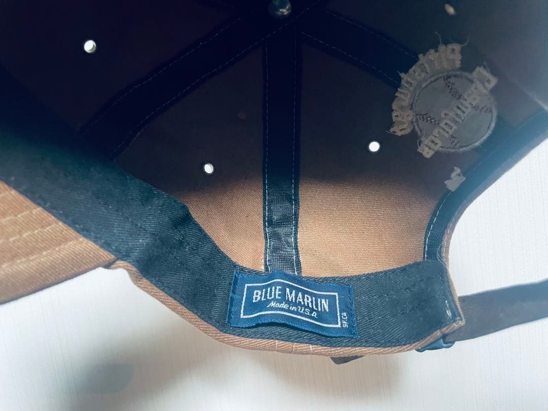 希少 BLUE MARLIN USA製 キャップ 4点セット 野球帽ネグロリーグ