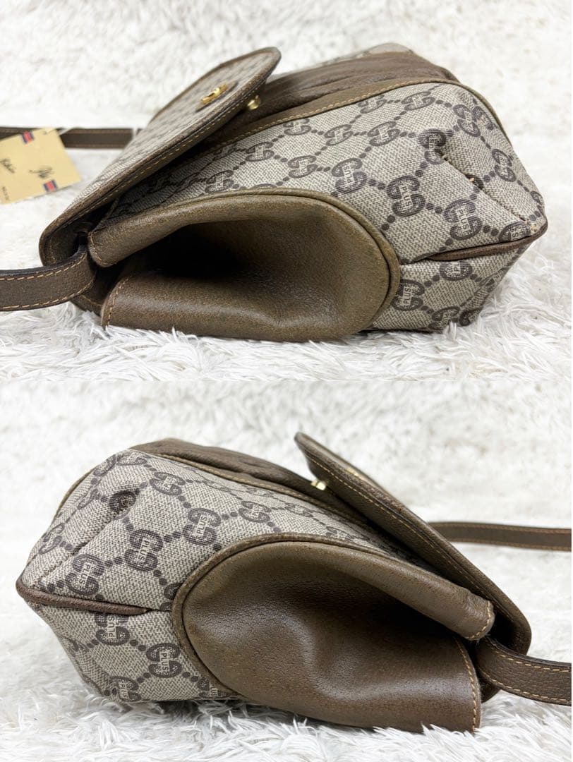 【極美品】オールドグッチ グッチプラス GGスプリーム ショルダーバッグ