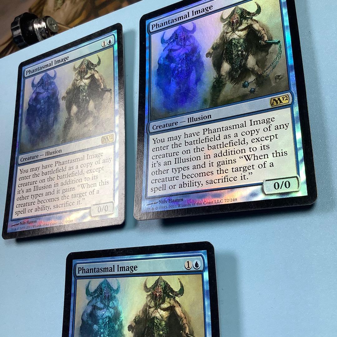 幻影の像/Phantasmal Image  M12英語foil3枚セット