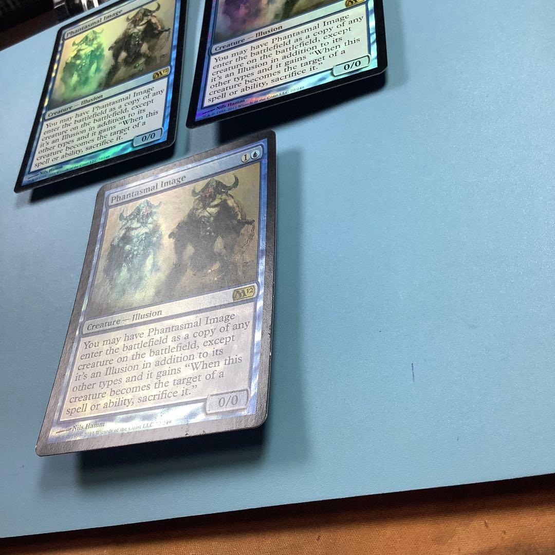 幻影の像/Phantasmal Image  M12英語foil3枚セット