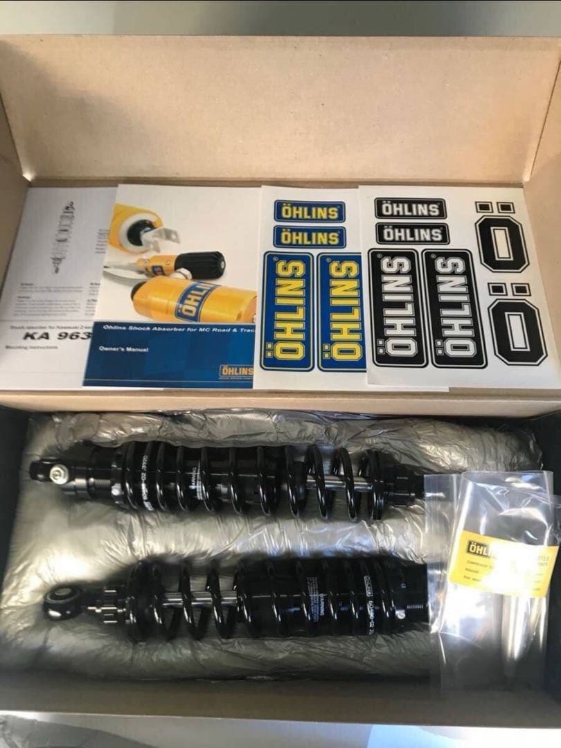 ☆新品　保証付☆オーリンズ☆KA963 ブラックライン☆Z1,Z2,旧Z系