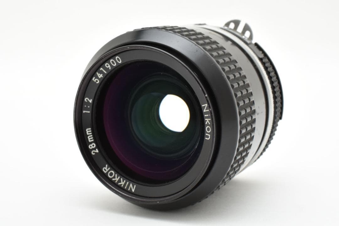 動確済 ニコン Nikon Nikkor 28mm f/2 Ai #577