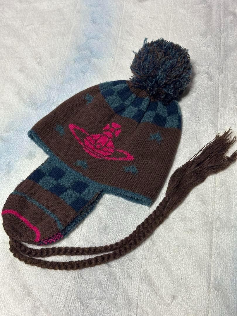 帽子 Vivienne Westwood 90s Orb Logo Knit Cap