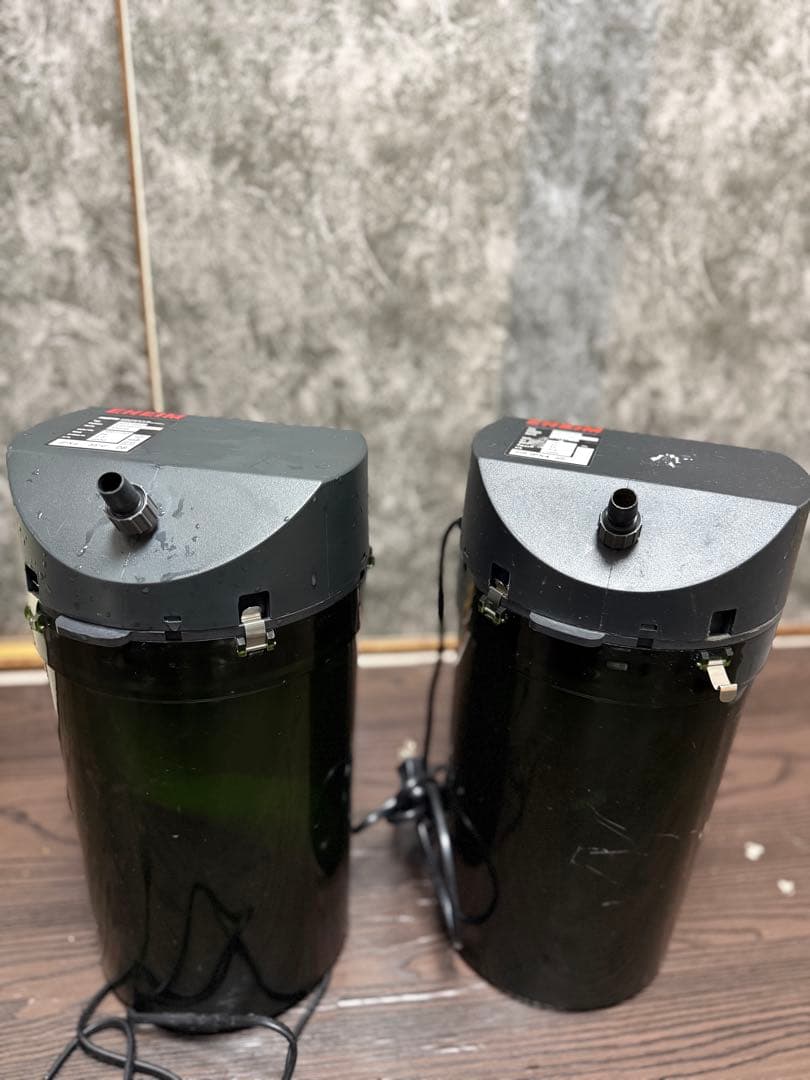 外部フィルター 2個セット 黒