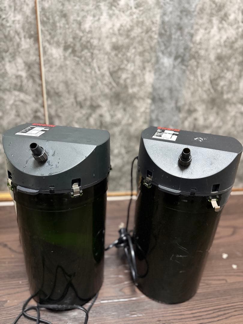 外部フィルター 2個セット 黒