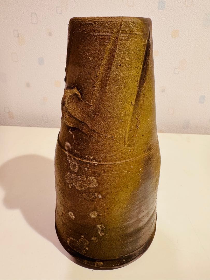 J*n様 備前 人間国宝 藤原雄 花入 共箱