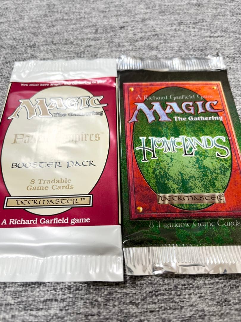 MTG未開封フォールンエンパイア・ホームランド》パック廃盤絶版2P