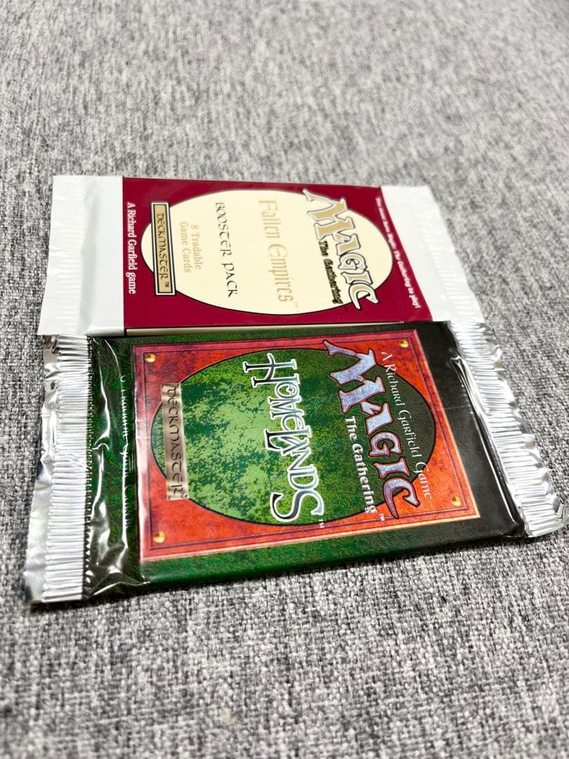 MTG未開封フォールンエンパイア・ホームランド》パック廃盤絶版2P