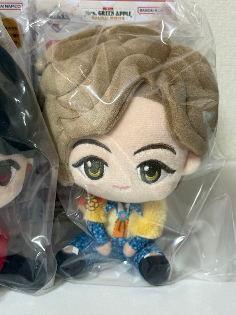 一番くじMrs. GREEN APPLE A賞ぬいぐるみマスコット大森元貴 藤澤