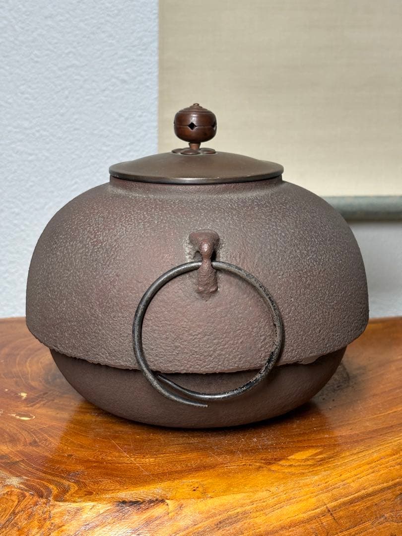 龍面釜 龍面風炉 野々田炭型電熱器 一式 野々田商店 茶道具