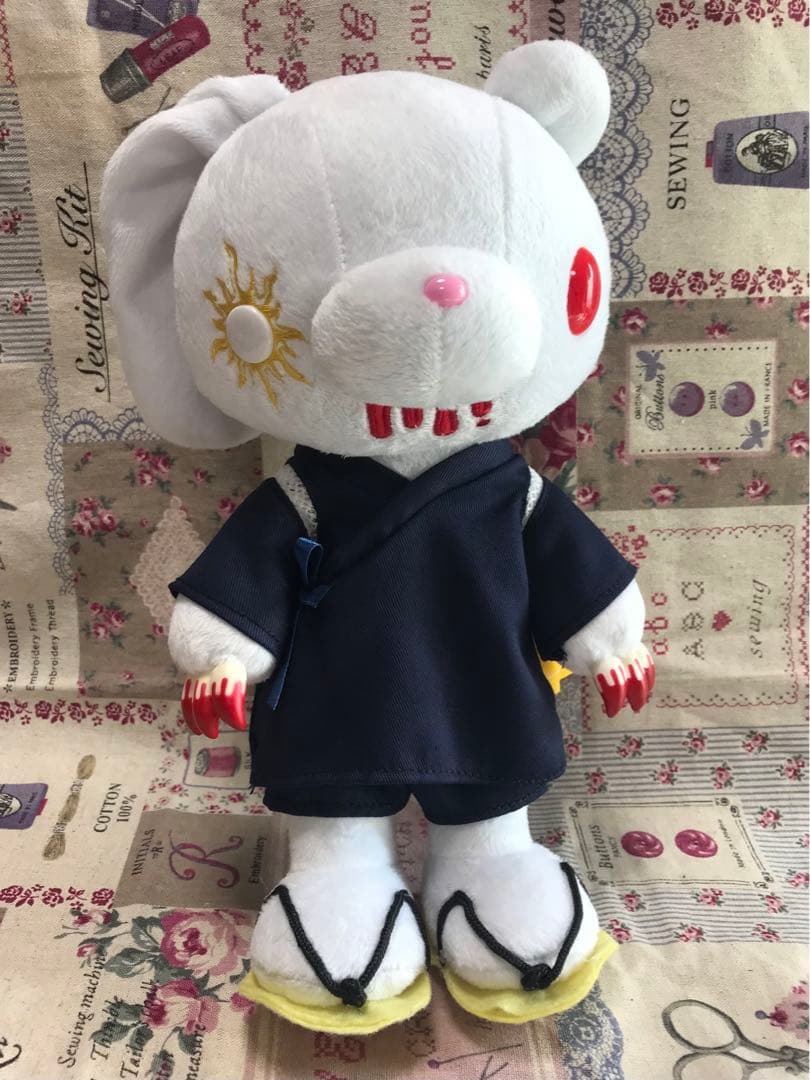 切人一家×GLOOMY グルーミー 引火性哺乳類夏ver.甚平 ぬいぐるみ