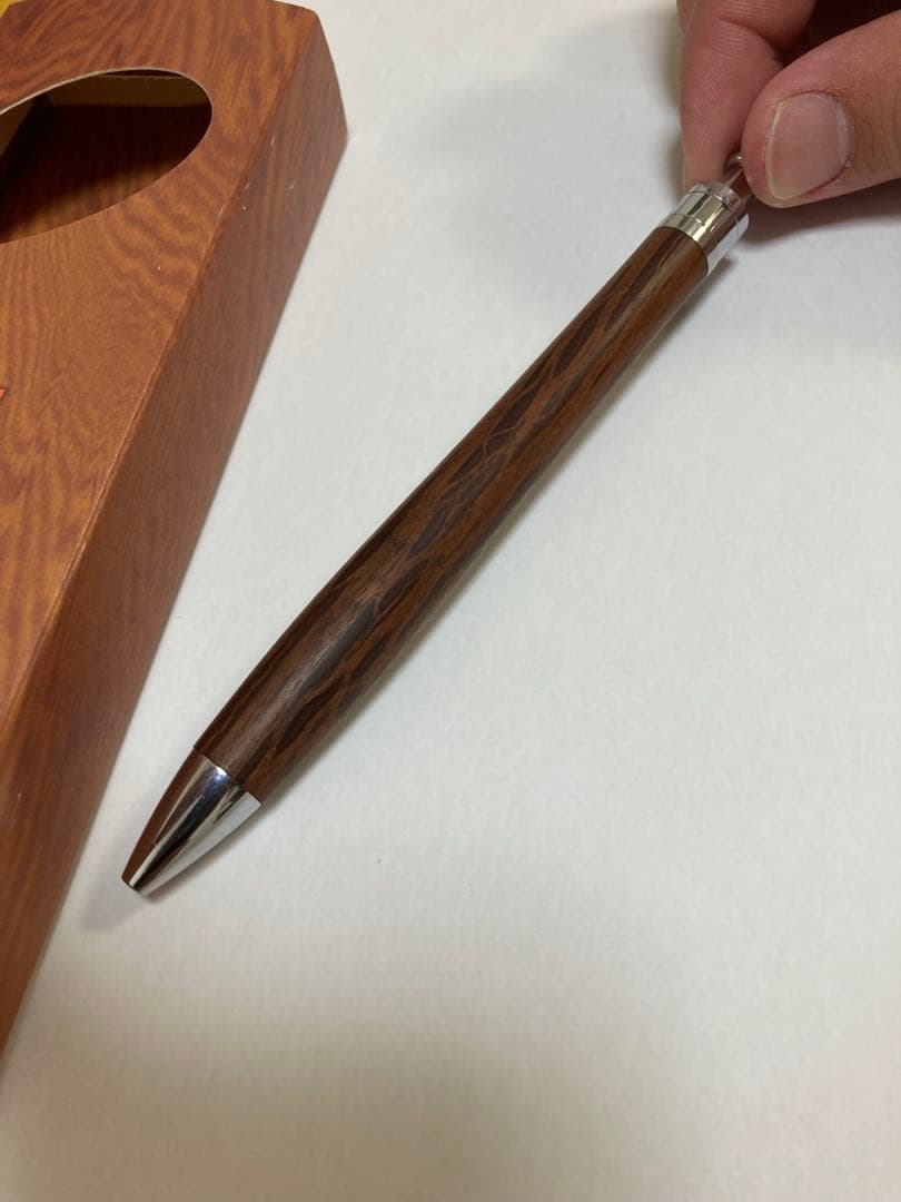 ［美品］　工房楔　シーオーク　ルーチェペン　ボールペン　イベント杢　上杢