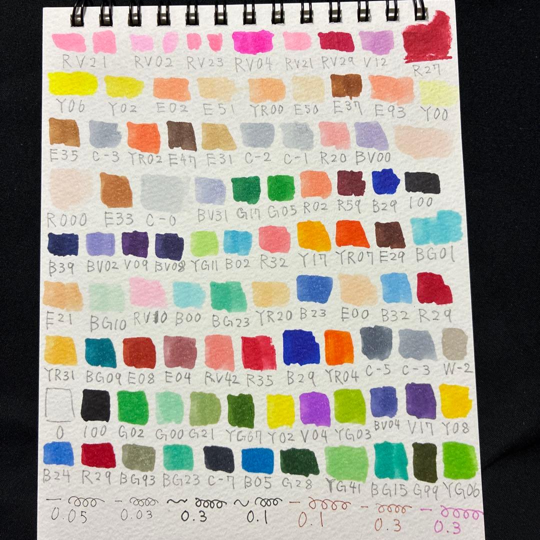 コピックチャオ91本　マルチライナー7本　まとめ売り