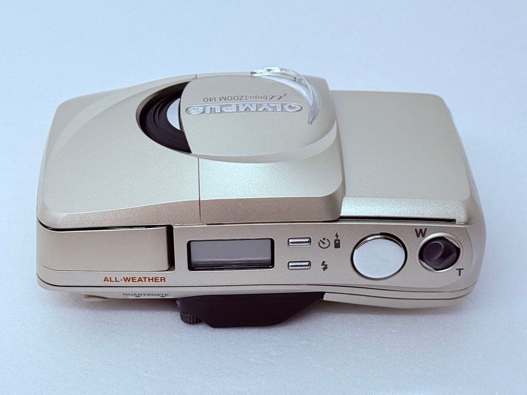 OLYMPUS μ ZOOM 140 フィルムカメラ ケース リモコン付