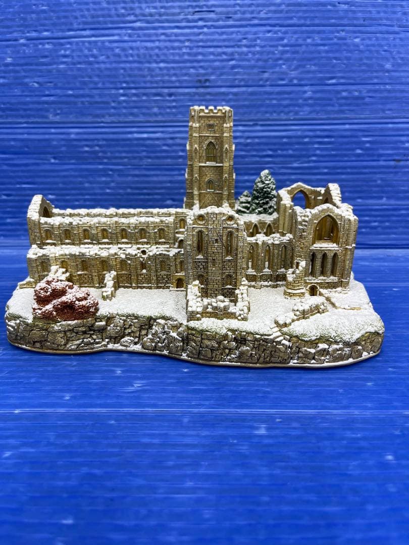 リリパットレーン 【FOUNTAINS ABBEY】積雪 電飾 箱 証書