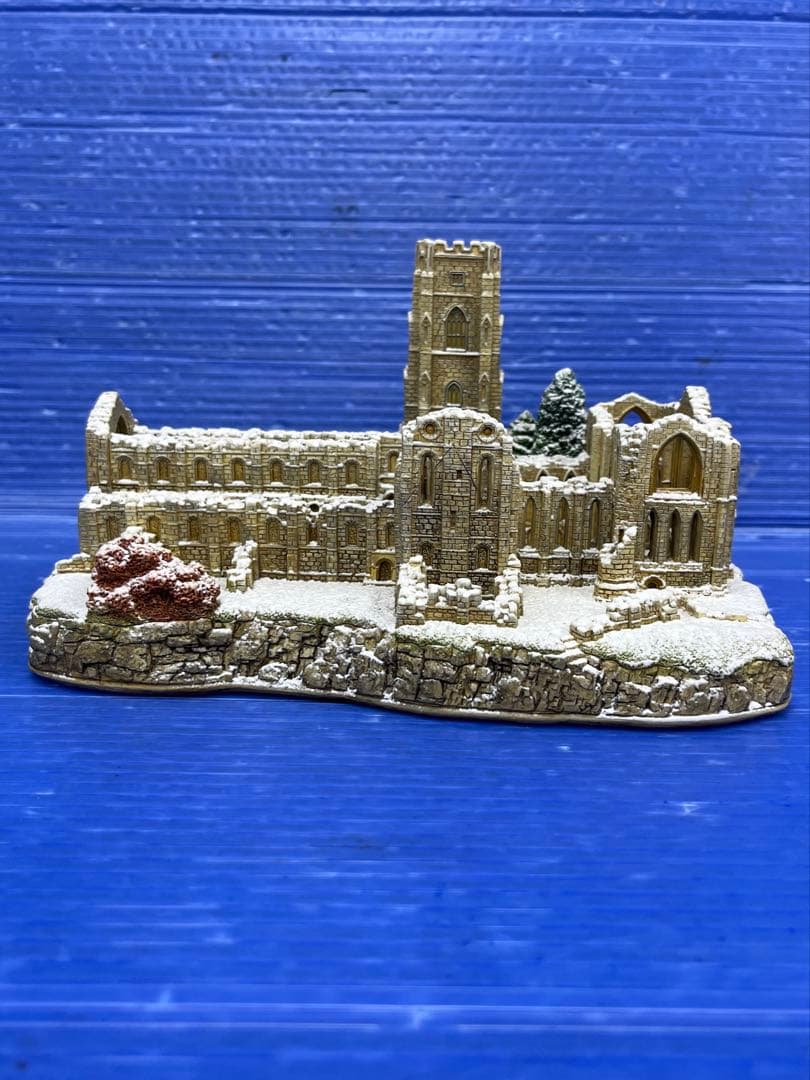 リリパットレーン 【FOUNTAINS ABBEY】積雪 電飾 箱 証書