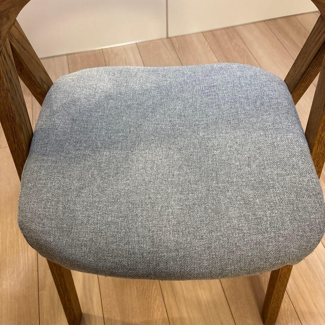 unico チェア　ELEMT ブラウン