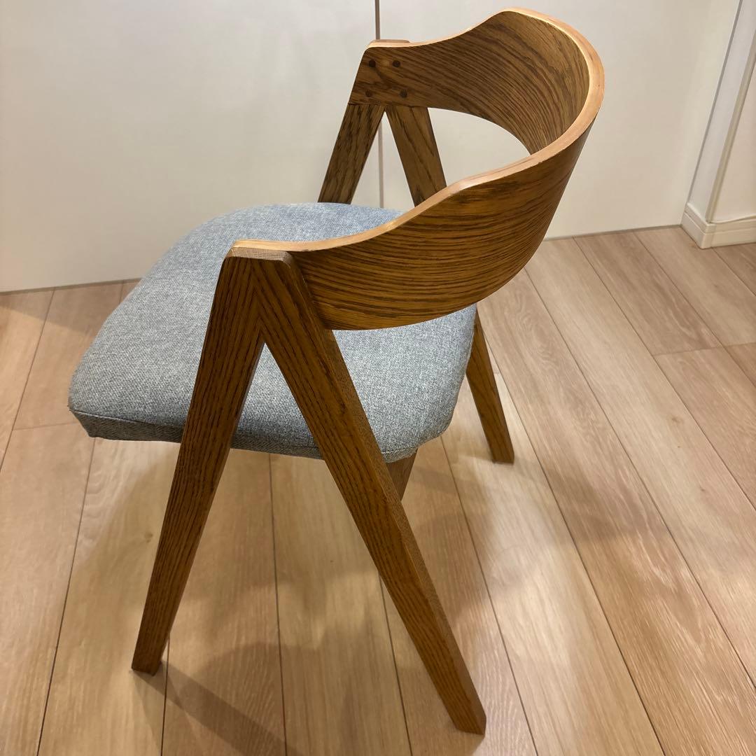 unico チェア　ELEMT ブラウン