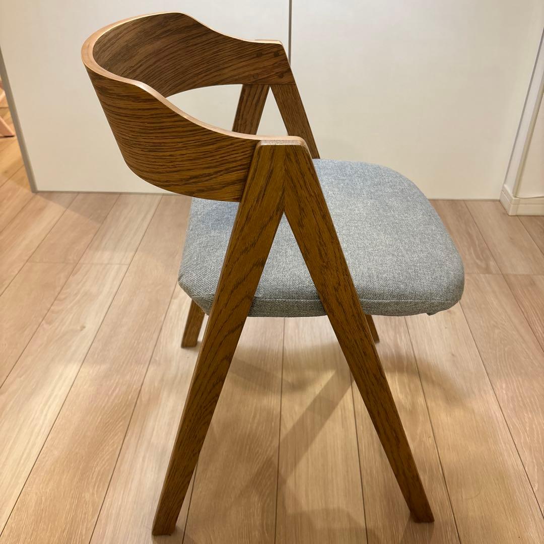 unico チェア　ELEMT ブラウン