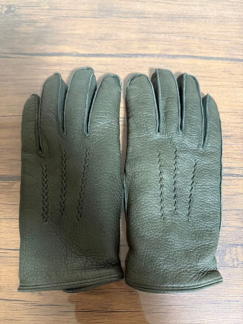 DENTS ディアスキン レザーグローブ カシミヤライニング 美品