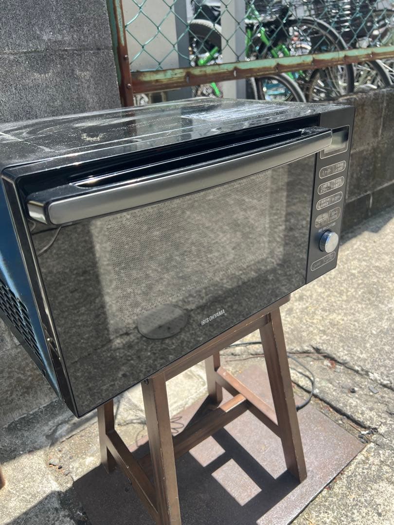 ⭐︎アイリスオーヤマ⭐︎オーブンレンジ/MO-F1805-B/極美品/2022年製