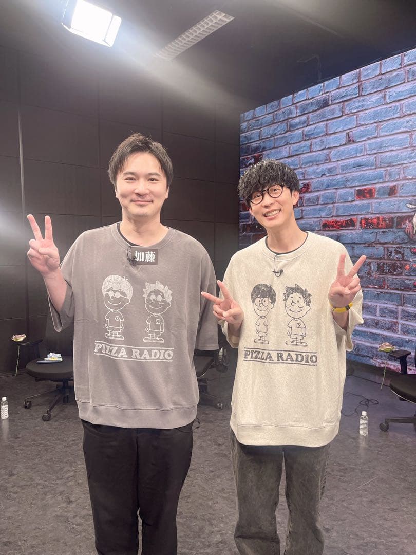 【最終価格】激レア ピザラジオ 半袖 スウェット Tシャツ XL ホワイト 白